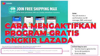 How To Increase Sales in Lazada  Create Free Shipping in Lazada Seller Center [upl. by Greer]