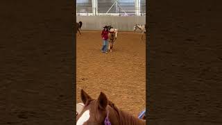 Perfect Sync ❤️💛💙 jaylieayres msamarillojet equestrian capcuteditor rodeo horselover [upl. by Niltiac]