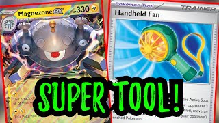 Magnezone ex is AWESOME With HANDHELD FAN Pokemon TCG Live [upl. by Irap687]