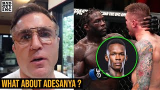 Vettori vs Cannonier was one of the best fights in UFC historyWhat about Israel Adesanya [upl. by Lamrouex]