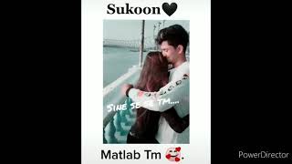 SEENE SE TUM MERE AAKE LAG JAO NA STATUS VIDEO LYRICS [upl. by Thissa]