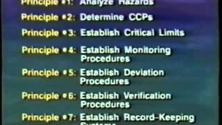 HACCP The Hazard Analysis and Critical Control Point System [upl. by Ybocaj]