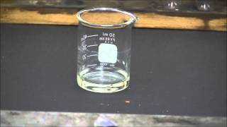 Potassium metal reacting with concentrated hydrochloric acid [upl. by Whang]