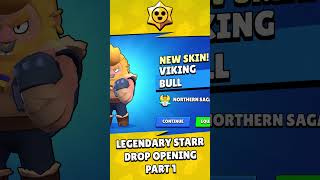 LEGENDARY STARR DROP OPENING PART 1 brawlstars edgar colt mortis hypercharge piper [upl. by Nemhauser]