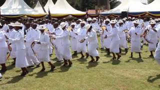 Kenya East Officer Cadets play the timbrels [upl. by Gayler]