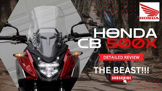 Adventure Awaits Honda CB500X  DETAILED REVIEW [upl. by Karla914]