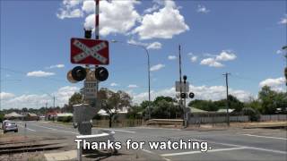 Level Crossing Temora NSW Australia [upl. by Seugirdor]