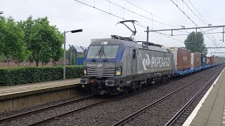 PKP 193 515 met Karsznice shuttle door Apeldoorn osseveld [upl. by Autry375]