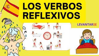 19 LOS VERBOS REFLEXIVOS EN ESPAÑOL VERBS IN SPANISH [upl. by Darlleen]