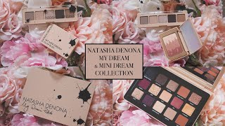 Natasha Denona My Mini Dream Palette  Swatches Comparisons 3 Looks [upl. by Sarah]