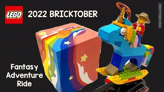 LEGO 2022 Bricktober Fantasy Adventure Ride SPEED BUILD amp REVIEW [upl. by Salomi322]