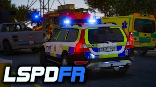 Swedish Police Patrol  LSPDFR 8 [upl. by Edythe]