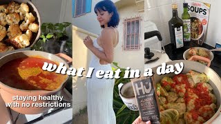 what i eat in a day  staying healthy amp no restriction eating ukrainian meals amp recipes [upl. by Nima799]