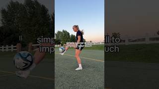 Simple soccer drill for beginners soccer soccerdrills [upl. by Ylekalb]