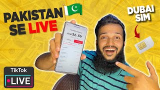 Tiktok live in pakistan  Tiktok live earning karne ka tarika  Fahad Bhai Official [upl. by Ledif]