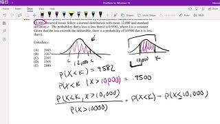 SOA Exam P Question 240  Normal Distribution [upl. by Agace]