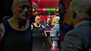 Power of Brother wwe the rock power💪💪💪💪⚡⚡⚡ [upl. by Bristow]