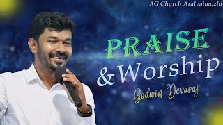 PRAISE AND WORSHIP  GODWIN DEVARAJ  AG CHURCH ARALVAIMOZHI [upl. by Alaaj]