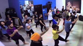 Bhangra Routine on Offlicence  Ghaint Patola by Pure Bhangra [upl. by Timmi]