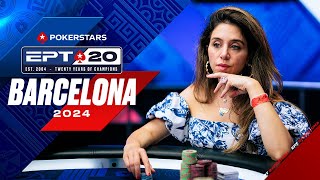 €5300 Main Event  DAY 6  EPT Barcelona 2024 [upl. by Enirehtac]