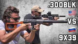 American 300 Blackout vs Russian VSS Vintorez  Suppressor Showdown [upl. by Sugna]