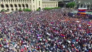 Video Aerials of Armenia Rally [upl. by Eceined549]