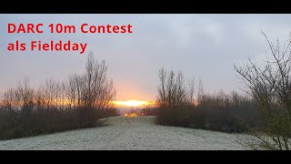 Der 10m Contest der ins Wasser fiel mit DK2NB [upl. by Vivyan]