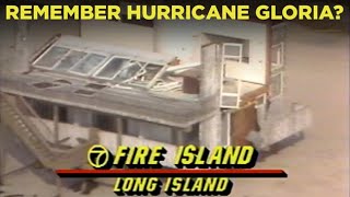 Hurricane Gloria ravages Long Island leaving many in the dark original 1985 report [upl. by Sum]