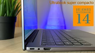 Nuevo Portátil HUAWEI Matebook 14 REVIEW en Español  Huawei Ultrabook con pantalla táctil [upl. by Cathleen]