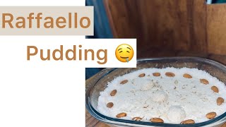 raffaello pudding 😋 [upl. by Ellesor]