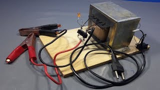 12 Volt 10 Amp Transformer Battery Charger Circuit Diagram [upl. by Jaynell]