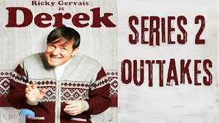 Derek TV series 2 Outtakes Ricky Gervais Karl Pilkington Dave EarlHD [upl. by Farrington]