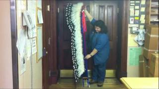 How to Pack a Feather Headdress for Shipping [upl. by Richmal]