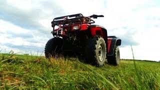 Quad Honda TRX Fourtrax 300 4x4 [upl. by Neibaf]