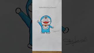 Doremon art work art drawing shortsfeed trendingshort viralshort ytshort [upl. by Nancey]