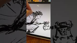 From Idea to Sketch Digital Art on Procreate [upl. by Gui]