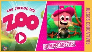 Los Juegos del Zoo  ROMPECABEZAS DE ANIMALES  Juego De Rompecabezas Para Niños  El Castillo [upl. by Eleets182]