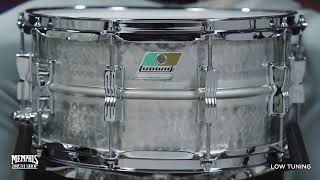 Ludwig 14x6 5 Acrolite Hammered Snare Drum LM405K [upl. by Ayatnohs]