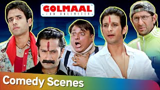 Comedy Scenes Superhit Comedy Movie Golmaal Fun Unlimited  Arshad Warsi  Sharman Joshi Ajay Devgn [upl. by Jeu]