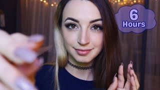 6 Hours of ASMR Face Attention  Whispered [upl. by Eynenihc]