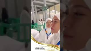 POTRET BUNGA CITRA LESTARI LAKUKAN BADAL UMRAH UNTUK ASHRAF SINCLAIR BERSAMA TIKO shorts [upl. by Strawn]