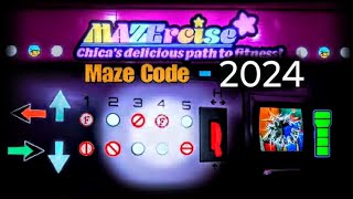 How To Unlock Mazercise Maze 2024 FNAF  Security Breach [upl. by Dnomsad]