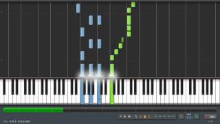 Alouette  Piano Tutorial 100 Synthesia  Sheet Music amp MIDI [upl. by Fiester612]