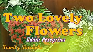 Two Lovely Flowers  Karaoke  Eddie Peregrina FamilyKaraoke [upl. by Scheck]