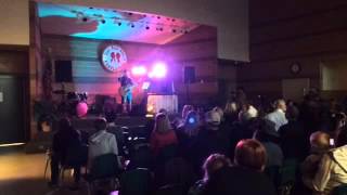 Singersongwriter Jordan Page opens a concert in memory of LaVoy Finicum [upl. by Tadeo471]