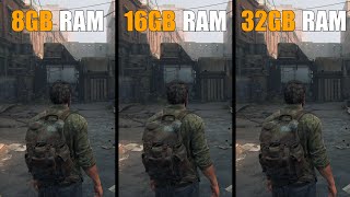 8GB vs 16GB vs 32GB RAM  Test in 7 Games  How much RAM is Enough in 2023 [upl. by Ardnauq]