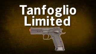 Airsoft GI  KWC Tanfoglio Limited Custom CO2 IPSC Race Airsoft Pistol Review [upl. by Yrrad]