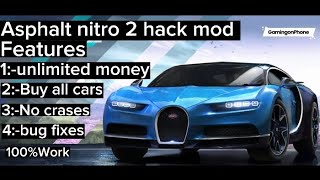 Asphalt 2 Nitro Hack Mod 💯😎🤞 Unlimited Money 🤑🤟 [upl. by Mosera857]