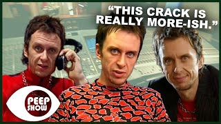 The Best Of Super Hans  Seasons 13 Best Bits  Peep Show [upl. by Nickey]