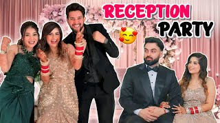 Reception Party Vlog  Grand Welcome 😍 [upl. by Esinaej]